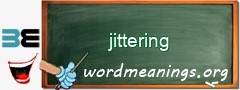 WordMeaning blackboard for jittering